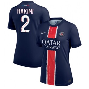 Paris Saint-Germain Achraf Hakimi #2 Replika Hjemmebanetrøje Dame 2024-25 Kortærmet